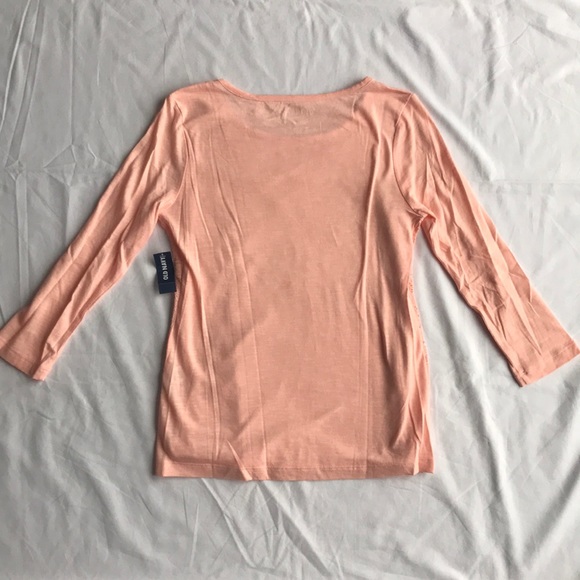 Brand new Old Navy front lace tee - Picture 5 of 8